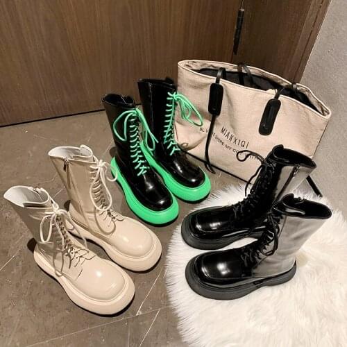 High heels high quality fashion boots leather Martin boots single shoes plus cashmere womens shoes luxury brand X875