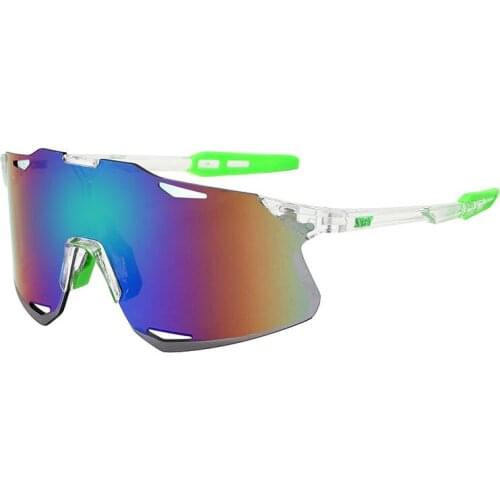 Fashion Cycling Glasses One-piece Bike Glasses Eyewear Running Fishing Sports Polarized Lentes Cycling Sunglasses Men Women