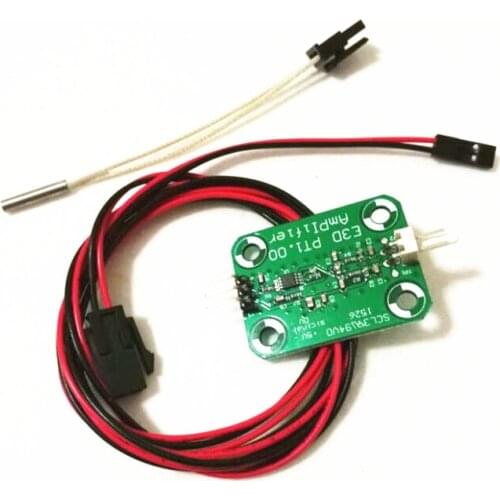 Upgrade PT100 amplifier board+PT100 temperature sensor+cable kit for V6 hot end Reprap 3D printer