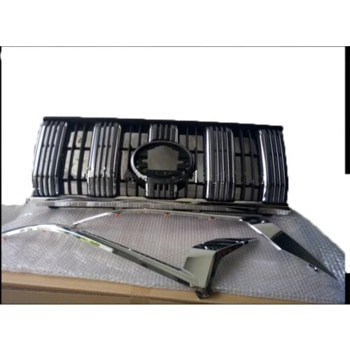 RQXR Front Bumper Grill Grille for Toyota land cruiser prado 2018