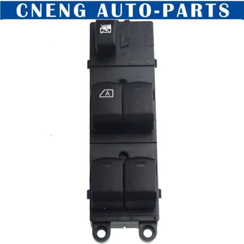 Front Left Master Electric Window Switch For Nissan Navara D40 Qashqai Pathfinder 04-16 25401-EB30B 25401-JD001