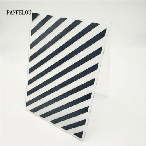 HOT plastic Slash craft card making paper card album wedding decoration clip Embossing folders