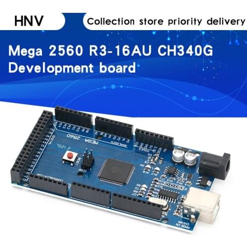 Mega 2560 R3 Mega2560 REV3 (ATmega2560-16AU CH340G) Board ON USB Cable compatible for arduino [No USB line]