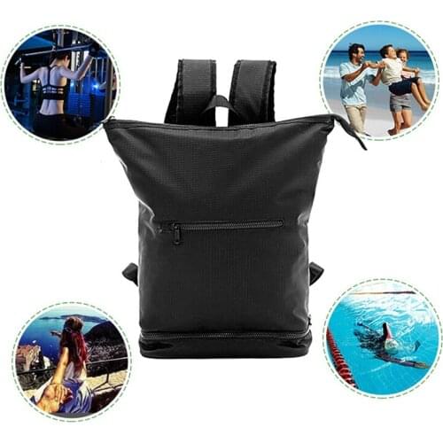 Backpack Dry Bag Waterproof Bags Keep Dry For Outdoor Camping Dry Wet Separation Yoga Fitness Bag Large Capacity Sport Bag