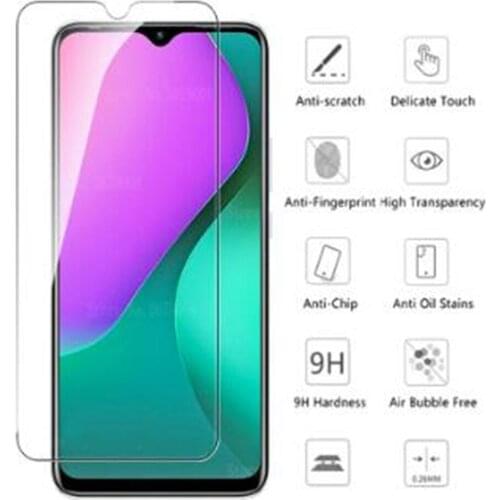 For Infinix Zero 8 8i Hot 9 Play Global 10 Lite S5 Pro Note 7 S4 Smart 4 Plus 5 HD Tempered Glass Protective Screen Film