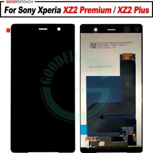 5.8 inch 3840x2160 LCD For Sony Xperia XZ2 Premium Dual H8166 LCD Display Touch Screen Digitizer XZ2 For Sony XZ2P LCD Screen