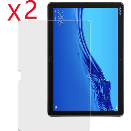 2Pcs Tablet Tempered Glass Screen Protector Cover for Huawei MediaPad T5 10 10.1 Inch Ultra-clear Eye Protection Film