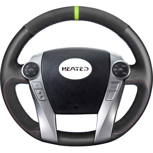 Braiding cover for steering wheel cover for Toyota Prius 30(XW30) 2009-2015 Prius C(US)2012-2017 Prius V(US) 2012