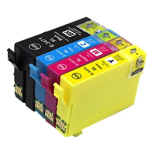 CNLINKCLR Compatible Inkjet cartridge suitable for EPSON T3441 T3451 T702XL T702XL ink cartridges full ink