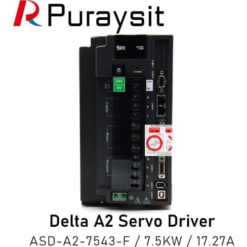 Delta ASD-A2-7543-F Servo Drive A2 Series 7.5KW 3 phase 400V