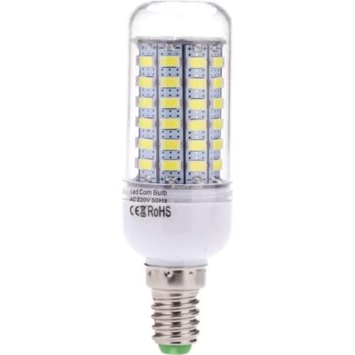 E14 15W 5730 SMD 69 LED Corn Light Energy saving lamp 360 Degrees 200 - 240V White
