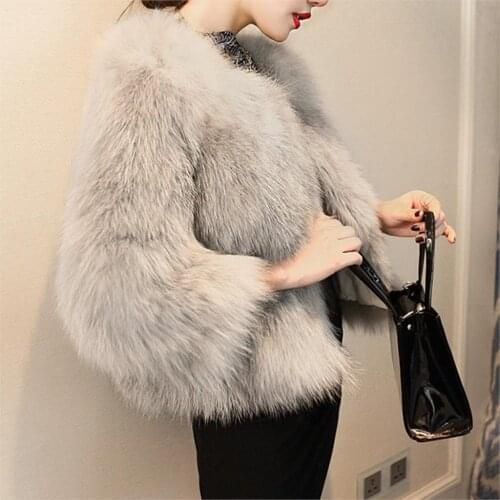 GAOKE Artificial Fur Coats