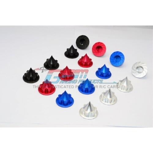 GPM Aluminum wheel locker nut for 1/5 rc car TRAXXAS parts X-MAXX XMAXX 8S/6S