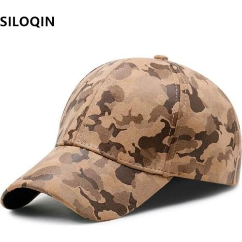 SILOQIN Camouflage Hat Baseball Caps For Men Women Graffiti Fashion Suede Thicke Warm Sports Cap Couple Brands Hats Snapback Cap