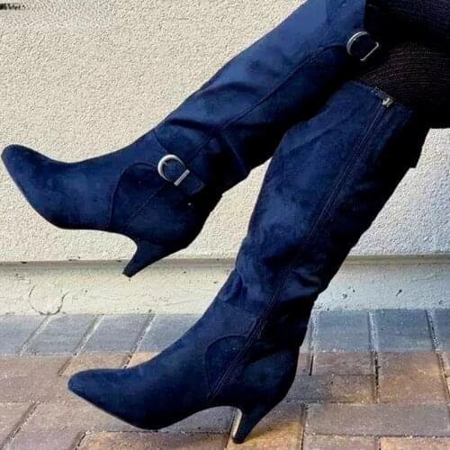 LINLING Women's High Boots