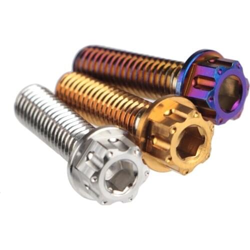 M6x20mm Motorcycle Ornament Screw Bolt 1pcs/2pcs Stainless Steel Material