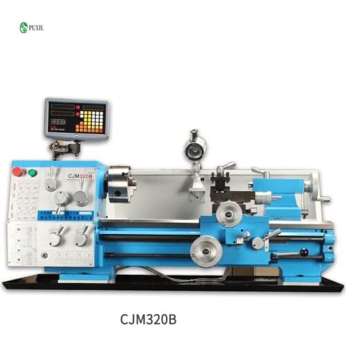 Micro machine tool CJM320B lathe household machine tool small lathe precision instrument lathe, desktop lathe