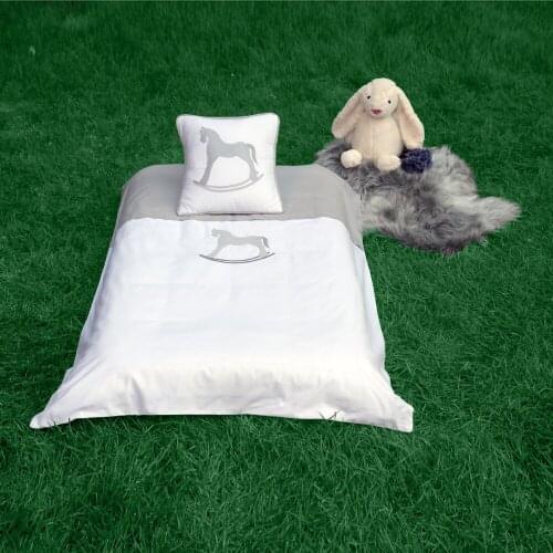 Caballito Embroidered Duvet Cover Set - Baby Duvet Cover - Child Duvet Cover