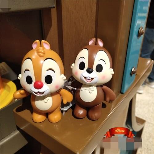 2021.4 New Shanghai Disney Chipmunk Cute Qiqididi Desktop Hand-made Toy Decoration Joint Movable Gift AG2513