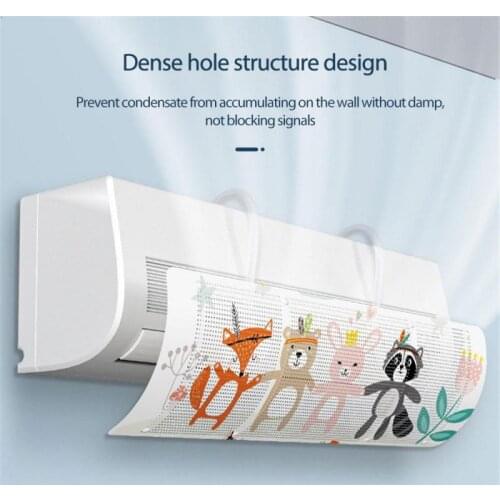 33.5*10.5*10.5cm Air-conditioning Windshield To Prevent Direct Blowing Baby Pregnant Women Wind Hood Air Outlet To Shield Wind