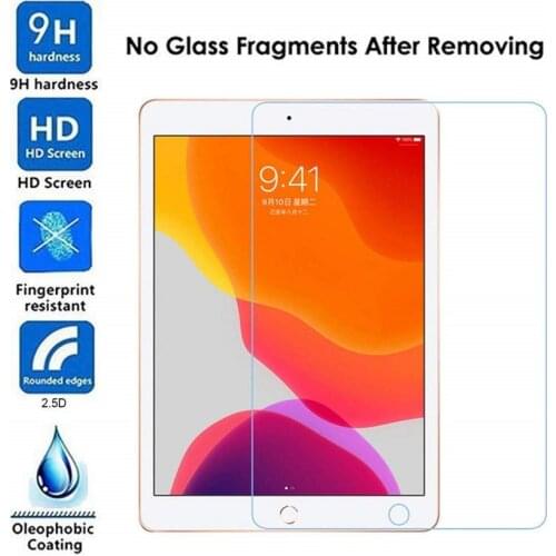 Tempered Glass for iPad 10.2 2019 Screen Protector for Apple iPad 7 7th Generation A2200 A2198 A2232 Tablet Protecor Glass Film