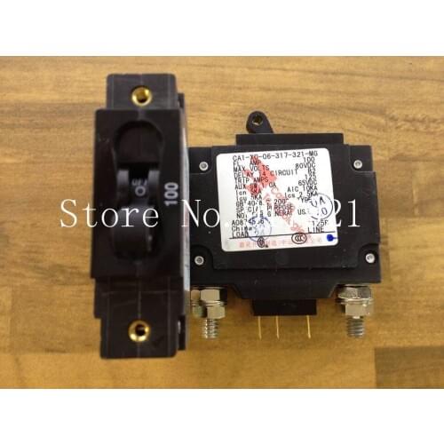 [ZOB] New American Carling Ka Ling CA1-XO-06-317-321-MG circuit breaker 1P 100A 80V equipment --10PCS/LOT
