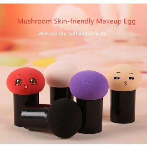 1pcs Mushroom head Shape Cosmetic Puff Makeup Sponge Face Liquid Foundation Cream Make Up Cosmetic Powder Puff Makeup Sponge