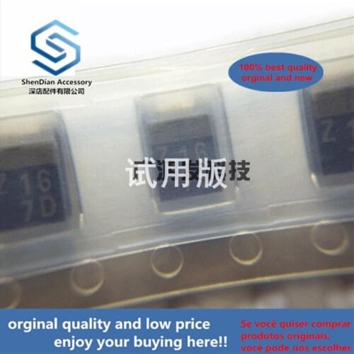 10pcs 100% orginal new U2Z16 TVS Zener Diode 16V Silk Screen Z16 SMD DO-214AA