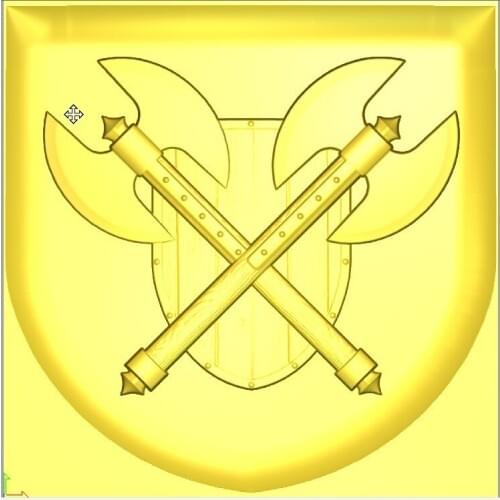 3d model relief for cnc in STL file format locket_15