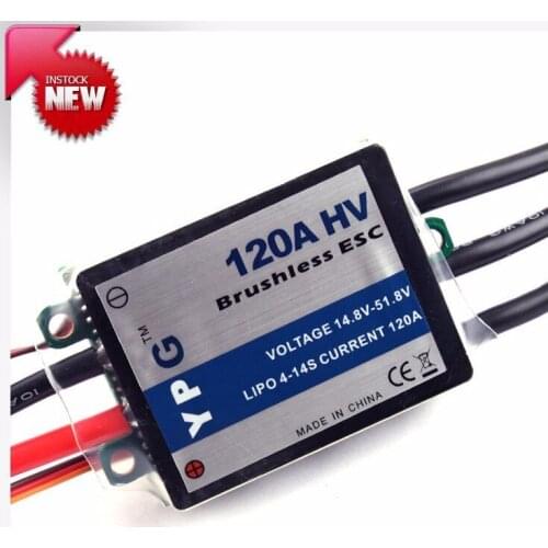 YPG HV 120A ESC (4~14S) SBEC Brushless Speed Controller For Trex 700 Helicopter