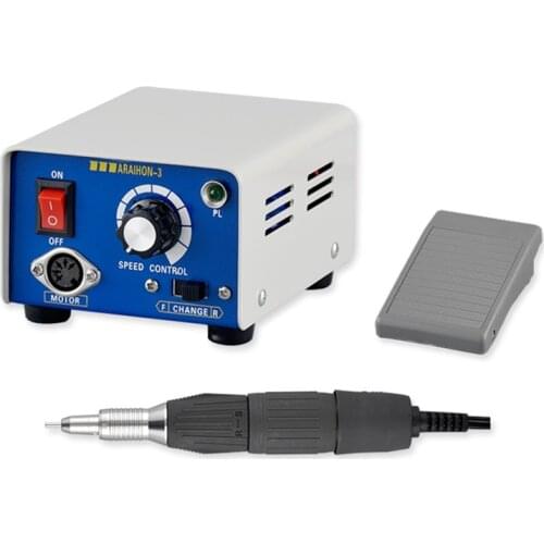 65W Strong Marathon N3 Control Box 35000RPM DC 30V H35SP1 Micromotor Handpiece Electric Manicure Drill Set Nail File Art Tool