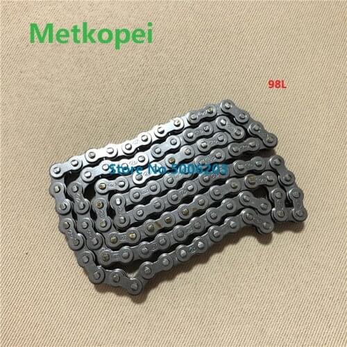 Motorcycle GS125 GN125 EN125 GZ125 DR125 TU125 cam timing chain small chain 98L for Suzuki 125cc GS GN 125 transmission parts