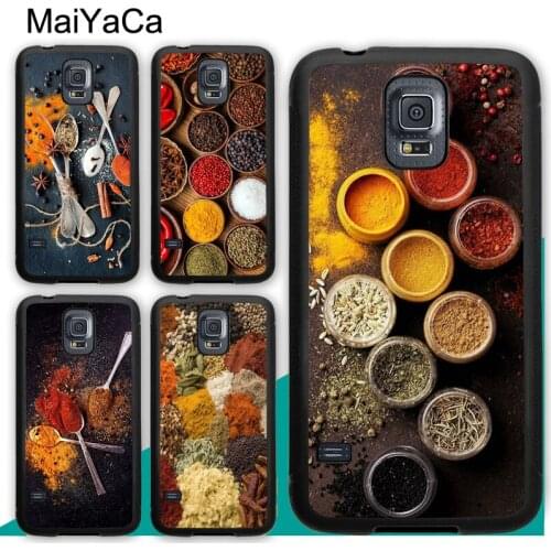 Spices Seasoning Cooking Chef Case For Samsung A21S A20e A71 A51 A10 A40 A50 A70 Galaxy S20 Plus S10 S9 Note 20 Ultra