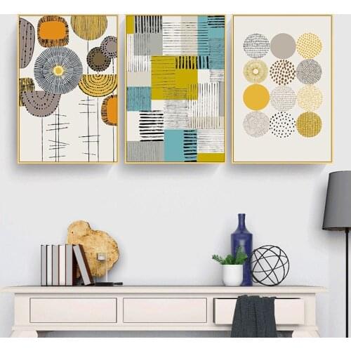 CHENISTORY 3pcs Paint By Numbers Contracted Landscape For Adults Kit HandPainted Oil Painting Canvas DIY Gift Home Decor 40×50cm