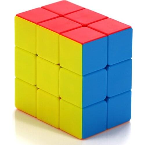 FANXIN Professional Magic Cube 2x3x3 Stickerless Puzzle 233 Cube Educational Toys Gifts