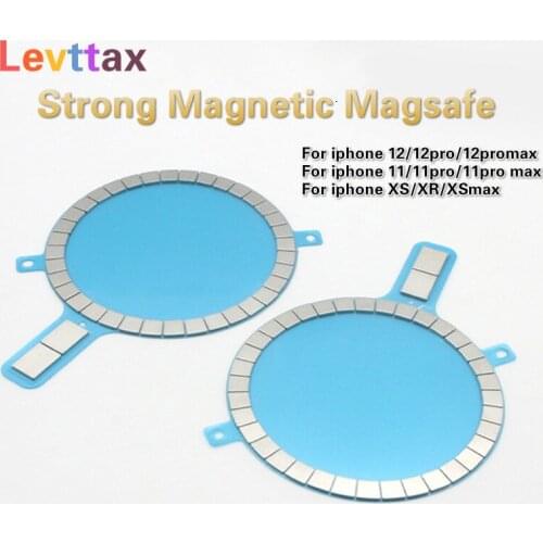 2pcs/lot Strong Magnetic Magsafe For iPhone 12mini 11 XS XR Pro Max Wireless Charging Magsafe Case for iPhone 12Pro Back Covers