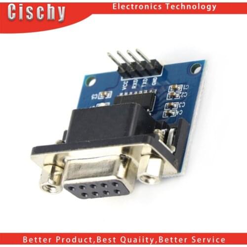 MAX3232 RS232 to TTL Serial Port Converter Module DB9 Connector MAX232