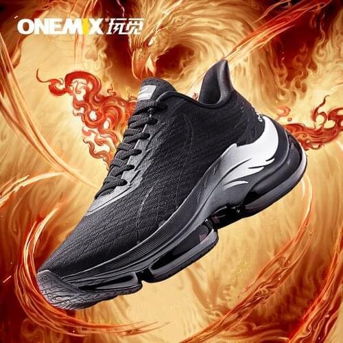 ONEMIX 2021 New Arrival Running Shoes for Men Air Cushion Athletic Breathable Couple Trainers Shoes Walking Sneakers for Women