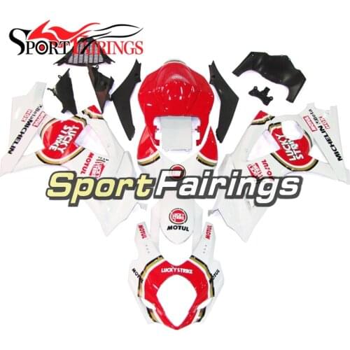 Fairings For Suzuki GSXR1000 GSXR-1000 K7 Year 2007 2008 07 08 ABS Motorcycle Fairing Kit Bodywork Cowling White Red Hulls New