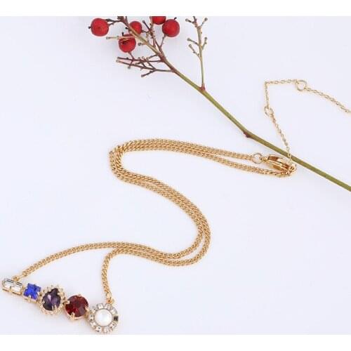 European and American Simple and Versatile Elegant Clavicle Chain Necklace Female Fashion Personality Temperament Short Necklace