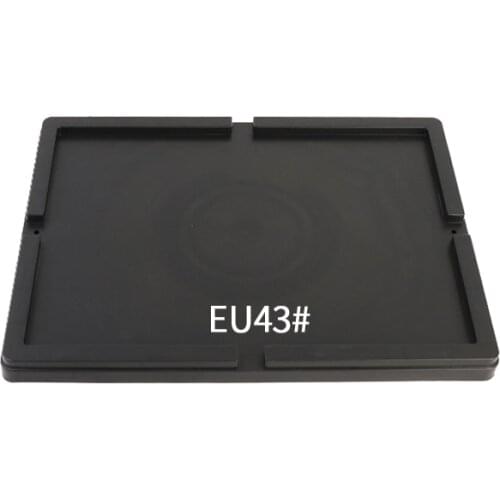 Q-EU43C Black Antistatic EU Box Cap Plastic Cover For EU43&EU46 Series Antistatic Box