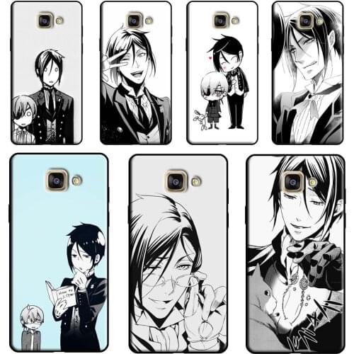 Sebastian Michaelis Black Butler For Samsung J3 J5 J7 J1 2016 2017 J4 J6 A3 A5 A7 A9 A6 A8 Plus J8 J2 Core 2018 Phone Case