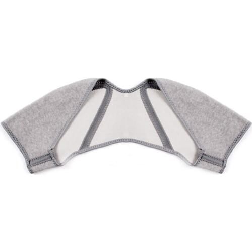 Double Shoulder Protcetive Support Unisex Protector Brace Strap Pain Relief Sport Gym Bandage 4 Size Bamboo Charcoal Fiber