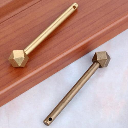 1pc 86mm Pure Brass Antique Bronze Door Latch Locking Pin Antique Furniture Copper Fittings Door Bolt Lock Furniture Hardware