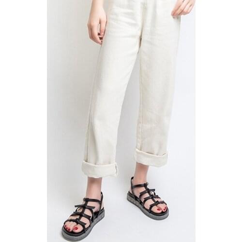 2021 Summer High Quality Women Sandals New Fashion Designer Casual Beach Vacation Flat Comfortable Women Shoes