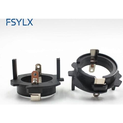 50PCS GOLF 5 H7 led Headlight Bulbs Adapters Holders ForVW GOLF5 led H7 Adapter auto lamp Adapters lamp holder