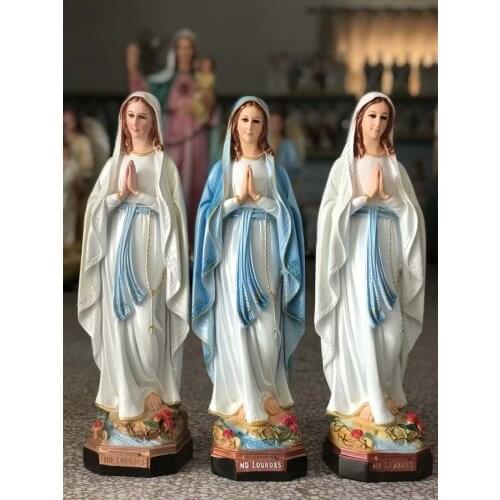 50CM Large --Catholicism Madonna Home Decor Decoration Religious Lady Lourdes Virgin Mary mother Decoration art statue