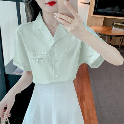 AIHUYIGUI Womens White Shirts