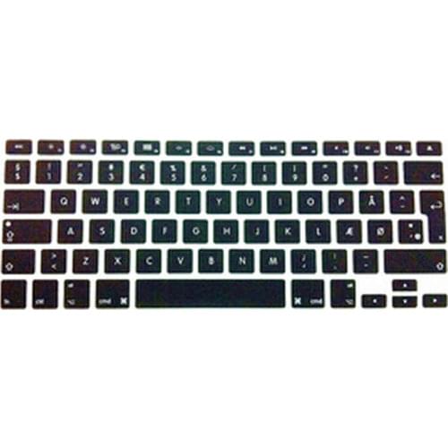 Danish UK EU Silicone Keyboard Cover Skin Protector Protective Film 5pcs For Mac MacBook Pro Air Retina 13 15 17 For Mac Air13.3