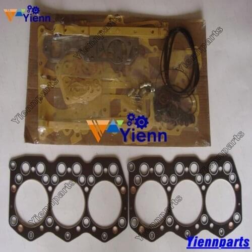 For Mitsubishi 3066 S6K S6KT Overhual Gasket Kit For Mitsubishi CAT E320 320C Diesel Engine Rebuild Parts